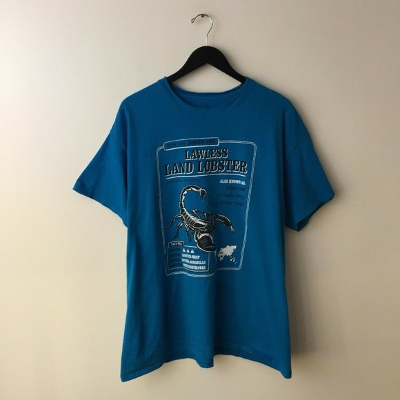 Threadless Other - Threadless Lawless Land Lobster Graphic Tee Shirt